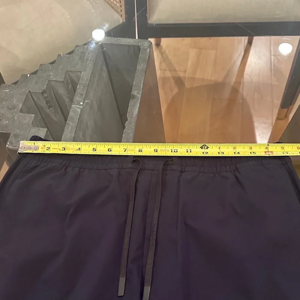 Men's Hill City (former brother brand of Athleta) Navy Drawstring Pants - Picture 3 of 5